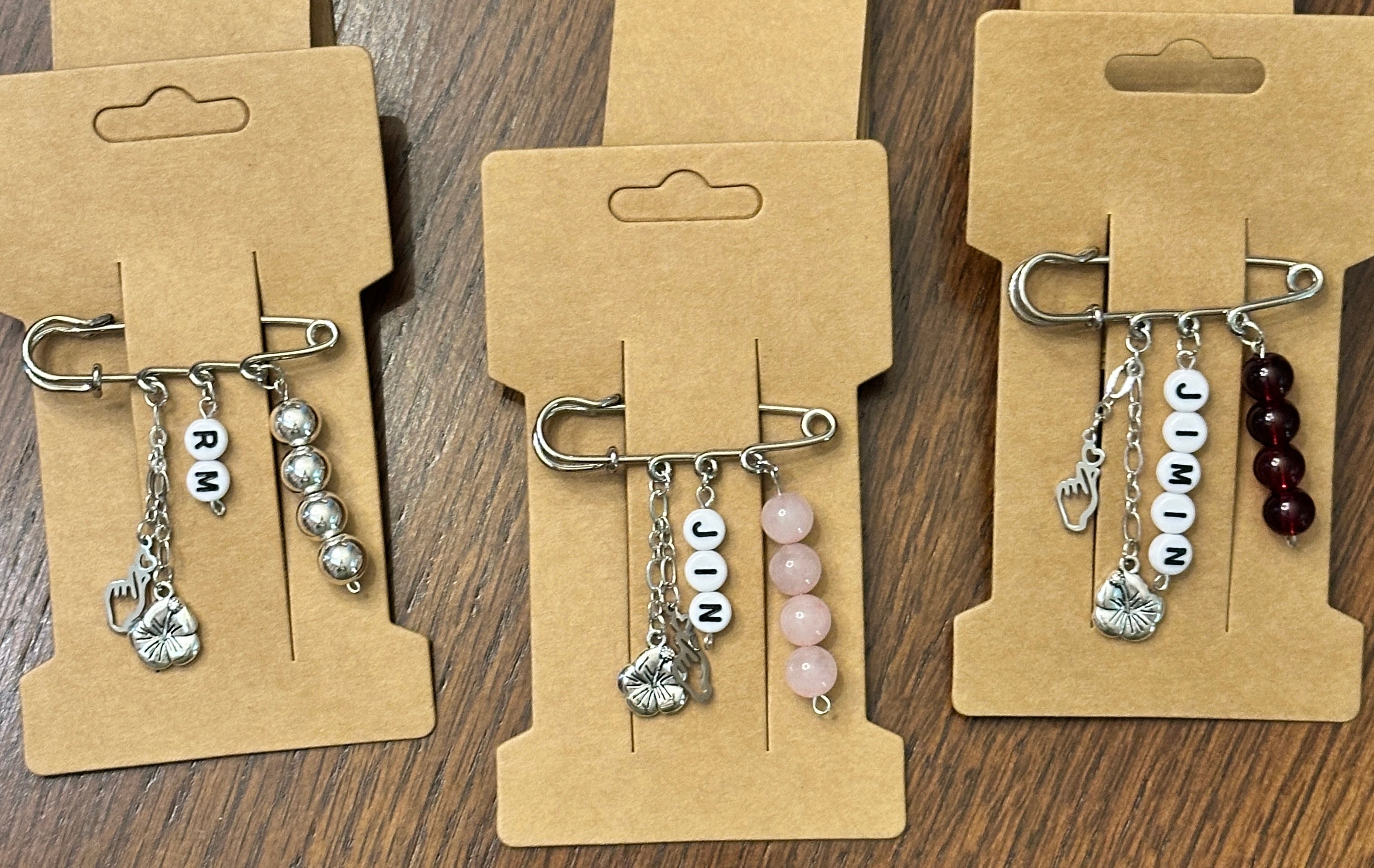 Jin Brooch – BTS Inspired Handcrafted Brooch