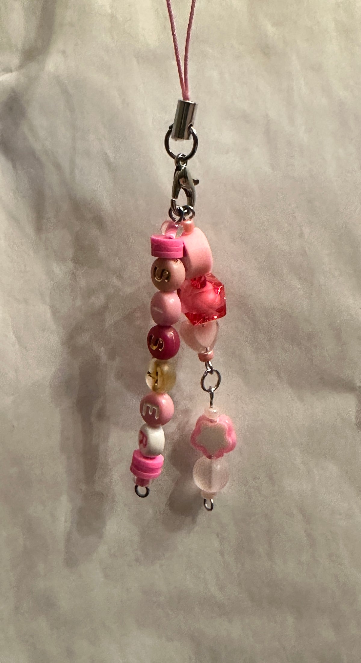 Breast Cancer Awareness Cell Phone/ Bag Charm